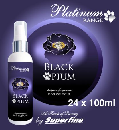 BLACK PAWPIUM 24x100ml LUXURY DOG COLOGNE