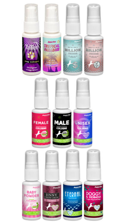 Superfine 30ml DOG COLOGNE SAMPLE PACK